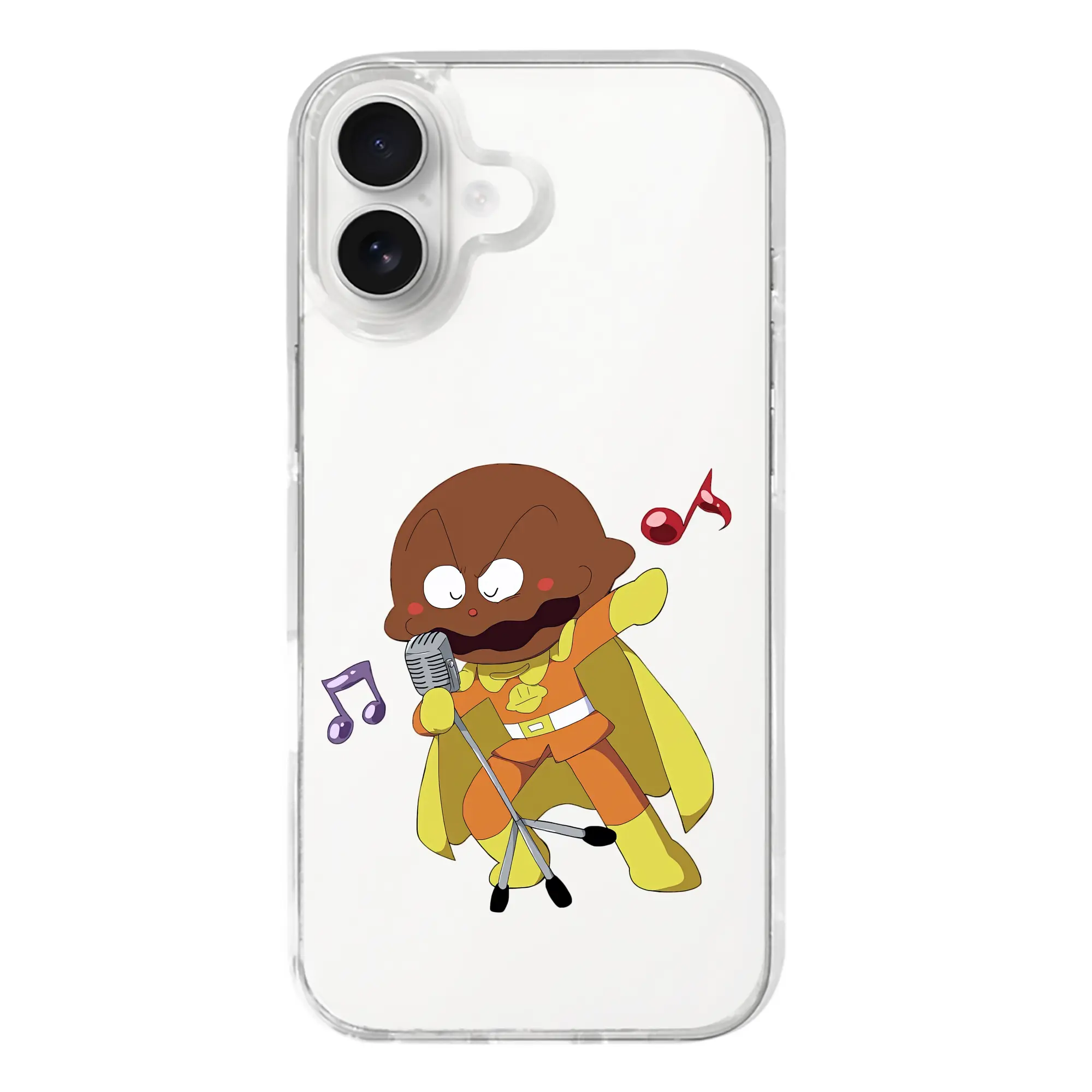 アンパンマン グッズ,カレーパンマン - iPhone 17シリーズ 透明スマホケース – 薄型・耐衝撃・精密フィット保護カバー